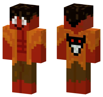 Chuck The Demon Minecraft skin
