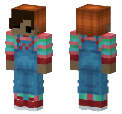 Chucky Doll Outfit Minecraft skin