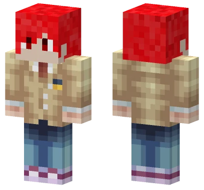 Ciliogamer Twin Brother Artwork Minecraft skin