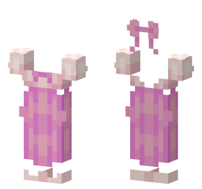 Cinderella Pink Outfit Minecraft skin