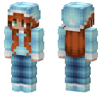 Cindy Snow Is Still Falling Minecraft skin