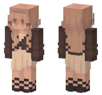 Cinnamon Broom OC Minecraft skin