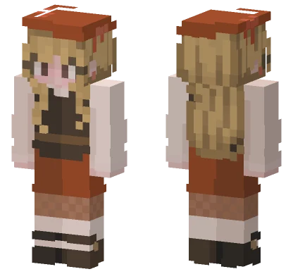 Cinnamon Latte Minecraft skin