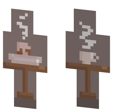 Cinnamon Roll Hot Cocoa Minecraft skin