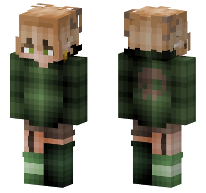 Cinnamon Toast Green Tea Minecraft skin