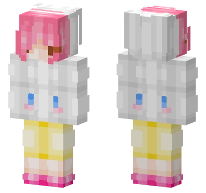 Cinnamoroll Girl Minecraft skin