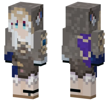 Cipher HSR Minecraft skin