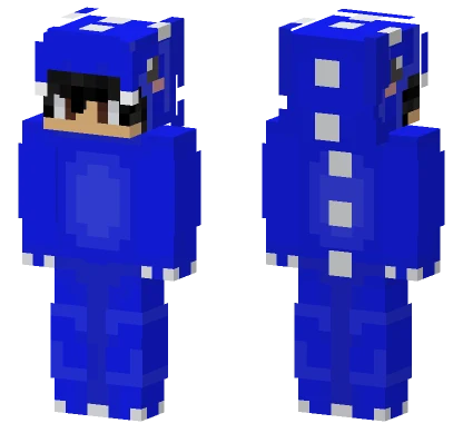 Cipplayz Blue Outfit Minecraft skin