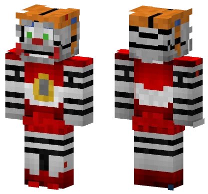 Circus Baby Minecraft skin