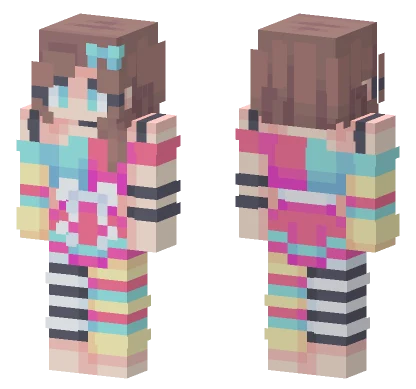 Circus Girl Minecraft skin