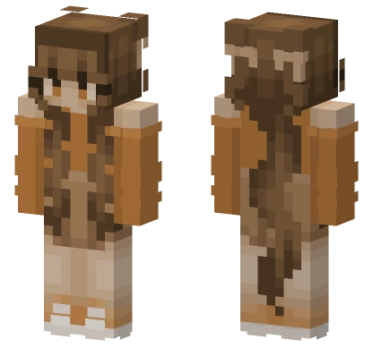 Citrus Girl Minecraft skin