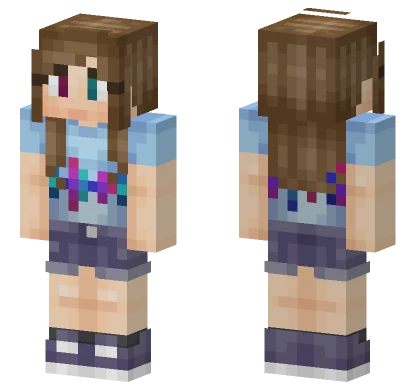City Girl Outfit Minecraft skin