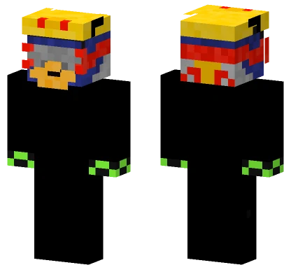 CJ Nowy Kask Ty Minecraft skin