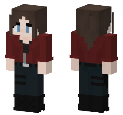 Claire Redfield Minecraft skin