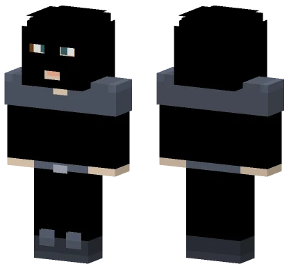 Clan Of Doom Warrior Mask Minecraft skin