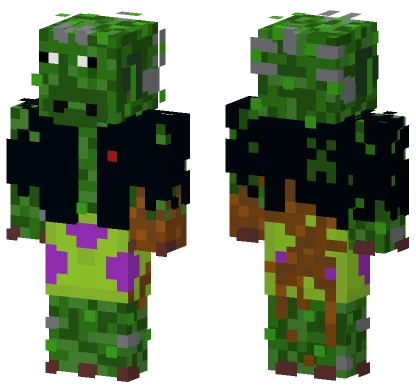 Clappinstein Green Creeper Minecraft skin