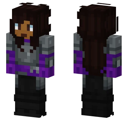Classic Knight 3 Lunar Legend Minecraft skin