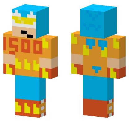 Classic Sonic Skin Minecraft skin