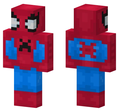 Classic Spider-Man Slight Adjustment Minecraft skin
