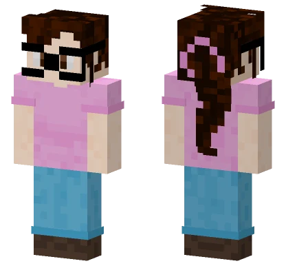 Classic T2turtlegirl Minecraft skin