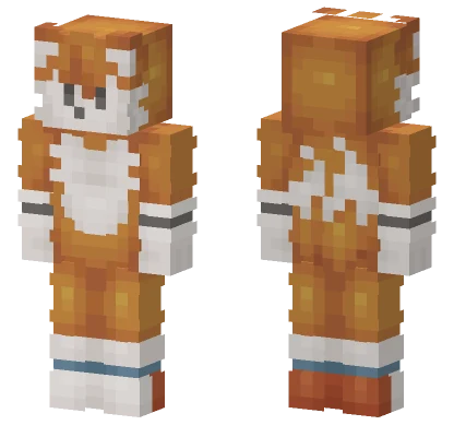 Classic Tails Alt Colors Minecraft skin
