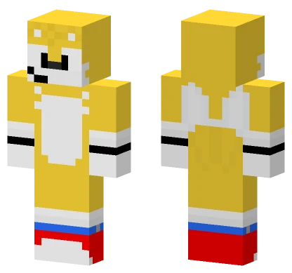 Classic Tails V3 Minecraft skin