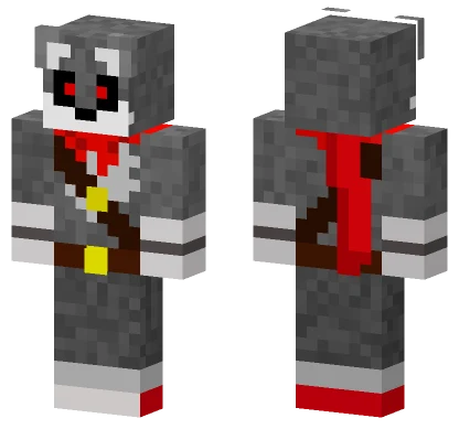 Clay Wolf Skin Minecraft skin