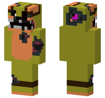 Clean Springtrap Minecraft skin