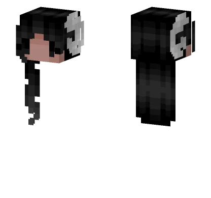Cleora S Chibi Skin Black Hair Minecraft skin