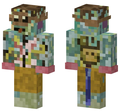 Clickety Ocean Dweller Minecraft skin