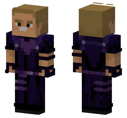 Clint Barton Hawkeye Minecraft skin