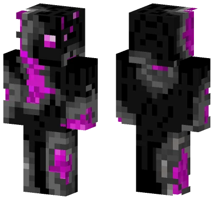 Cloaked Amethyst Minecraft skin