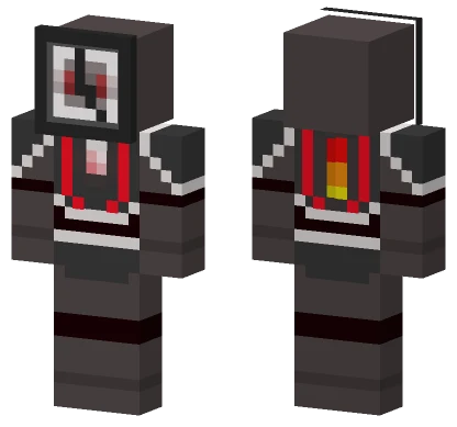Clock Bot Service New Model Minecraft skin