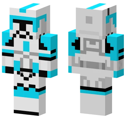 Clone Trooper Penguin Sus Minecraft skin