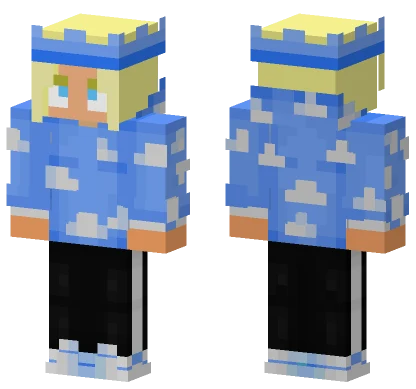 Cloud Hoodie Kblzop Minecraft skin