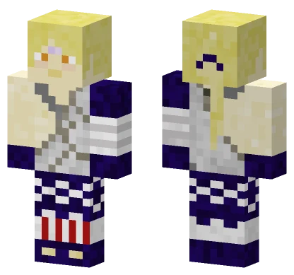 Cloud Tsunade Senju Minecraft skin
