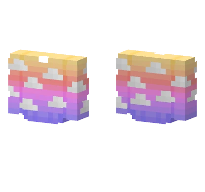Cloudy Light Sunrise Sweater Minecraft skin