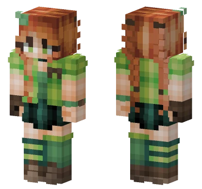 Clover Girl Minecraft skin