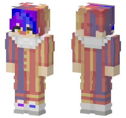 Clown Sam Minecraft skin