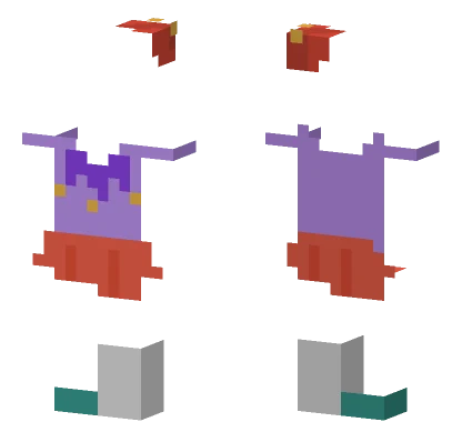 Clown's Rival Ob Minecraft skin