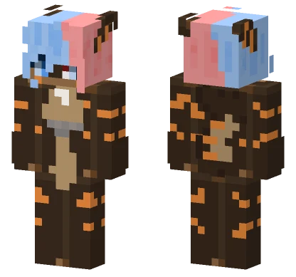Cocoa The Female Tigershark Minecraft skin