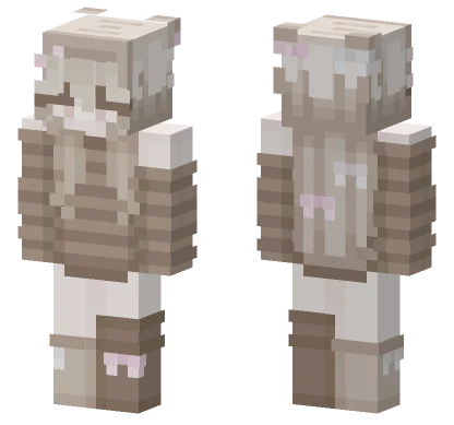 Coffee Cream Skin Minecraft skin