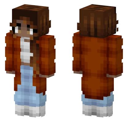 Coffee Shop Girl Minecraft skin
