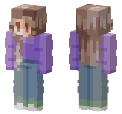 Cold Ice Skin Minecraft skin
