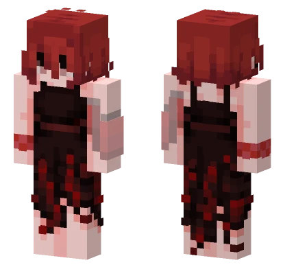 Cold Red Minecraft skin