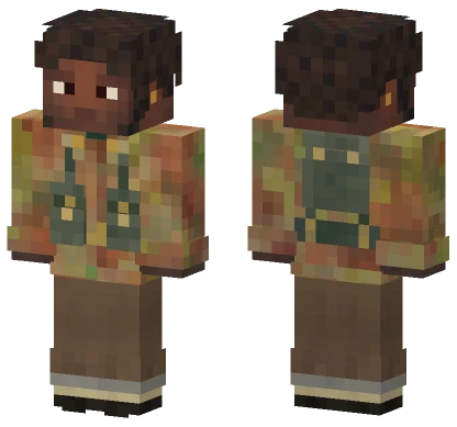 Cole Soldier Winter Minecraft skin