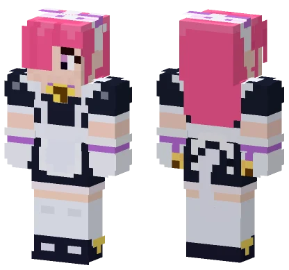 Colette Maid Outfit Minecraft skin