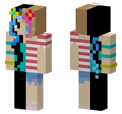 Collab W Idrinkgasoline Minecraft skin