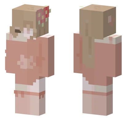 Collab With Catastrophethequeen Minecraft skin