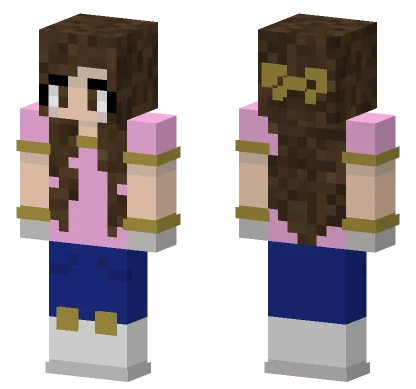 Collab With Frenchtoastkitty Minecraft skin